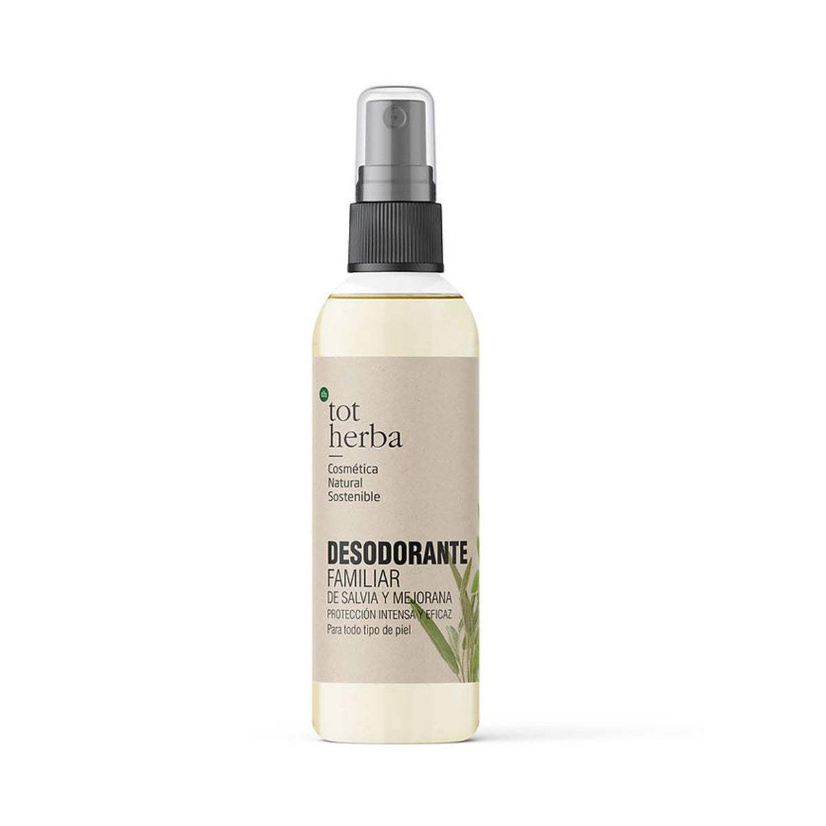 Desodorante Familiar De Salvia Y Mejorana Tot Herba 100 ml