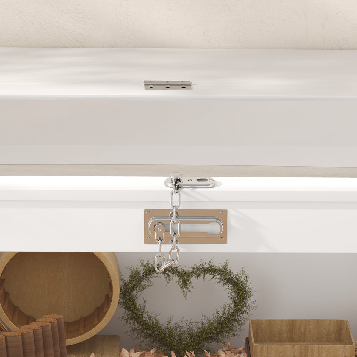 Jaula Para Hámster Pawhut Mdf, Acrílico Blanco 80x50x50 Cm D51-492v91cw_4