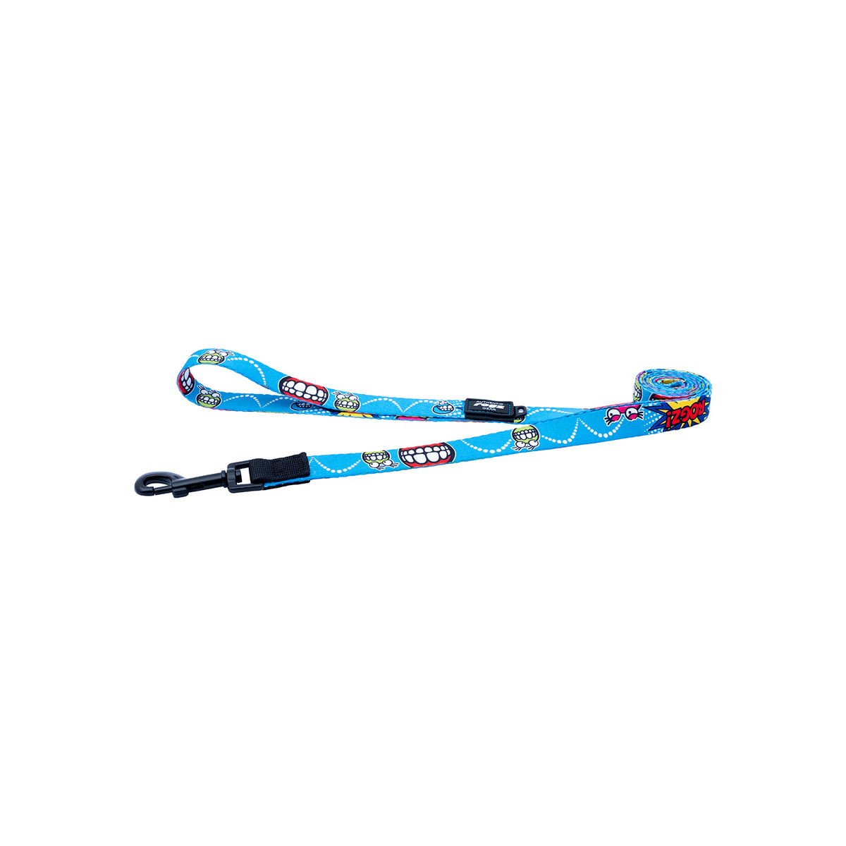 Correa Para Perro, Modelo Fusion De Rogz, Estampado Comic Azul. Talla L (21-40kg)_2