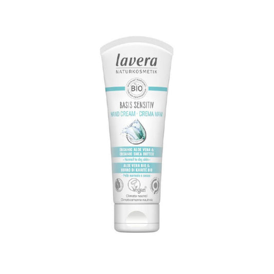 Crema manos basis sensitiv, Lavera 75 ml