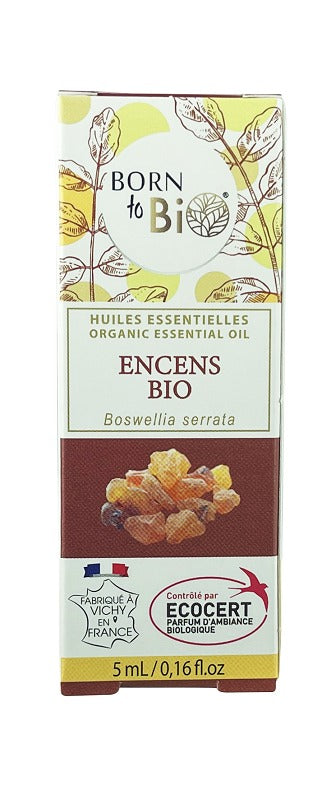 Aceite esencial de incienso orgánico (Boswellia serrata) Born to Bio 5 ml