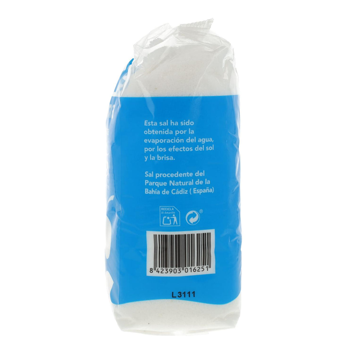 Pack 2x Sal marina atlantica fina, Biocop, 1kg