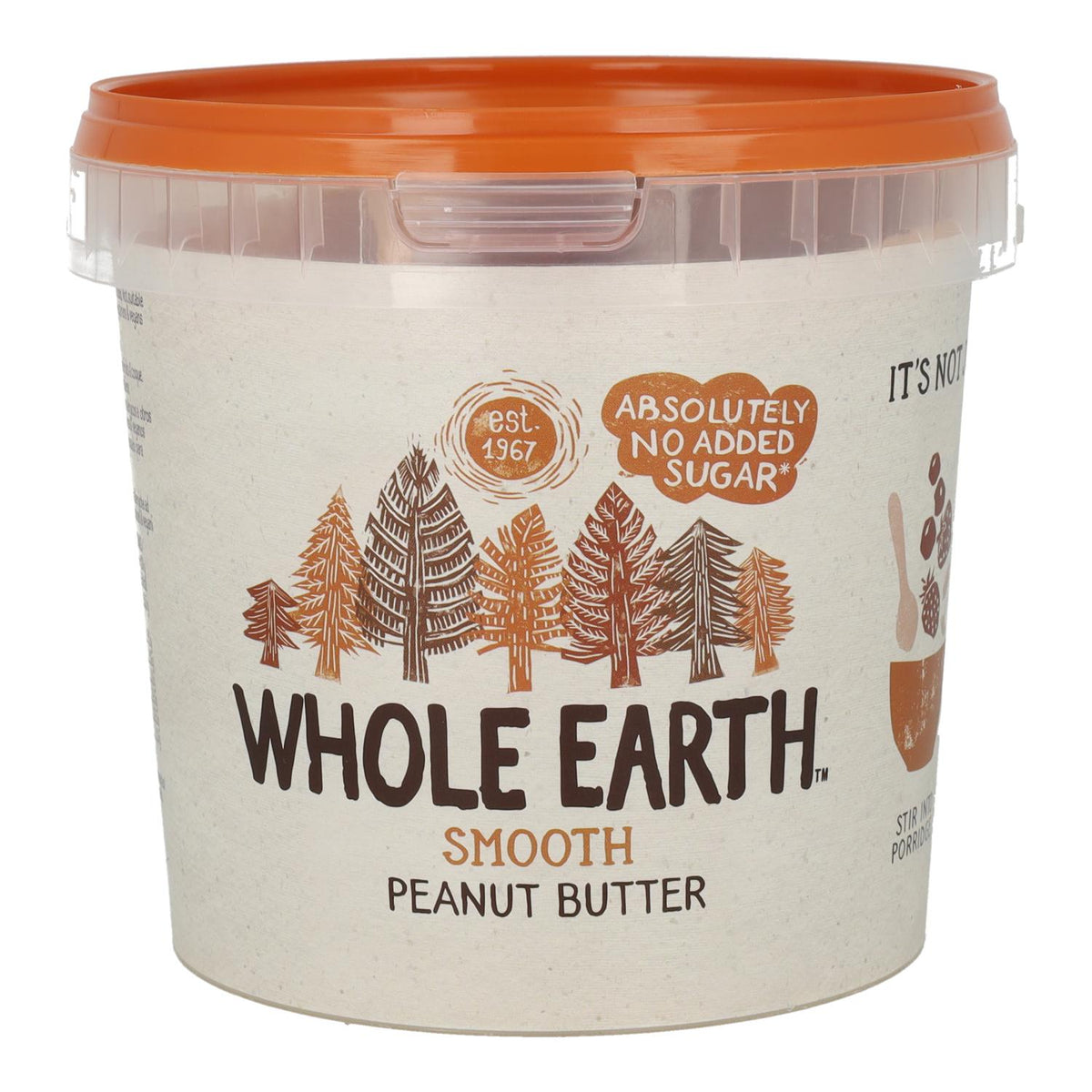 Crema de Cacahuete suave Whole Earth 1 kg