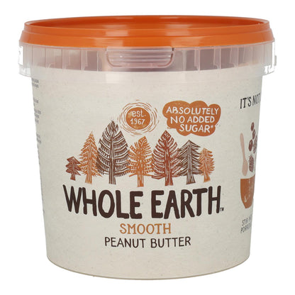 Crema de Cacahuete suave Whole Earth 1 kg