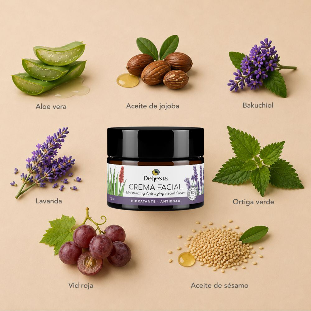 Crema Facial Hidratante Antiedad Bio | Piel Normal-mixta 50ml_4