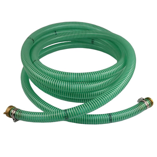 1"/25mm Manguera De Succión + Presión Con Boquilla De Manguera Ag De 1" + 1" Ig 2/3 Conexión 2m_0