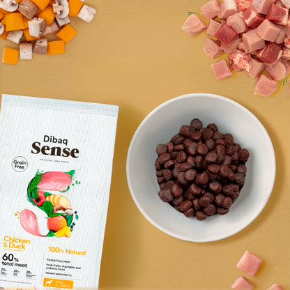 Dibaq Sense Grain Free Pollo Y Pato 2 Kg_2