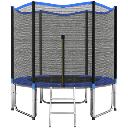 Cama Elástica Exterior Sportnow Acero, Pp Azul 305x305x248 Cm_0