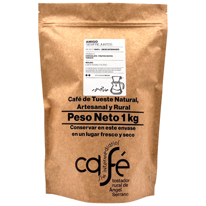 Cafe Sin Intermediarios Café Descafeinado Amigo Molido Filtro 1 Kg_0