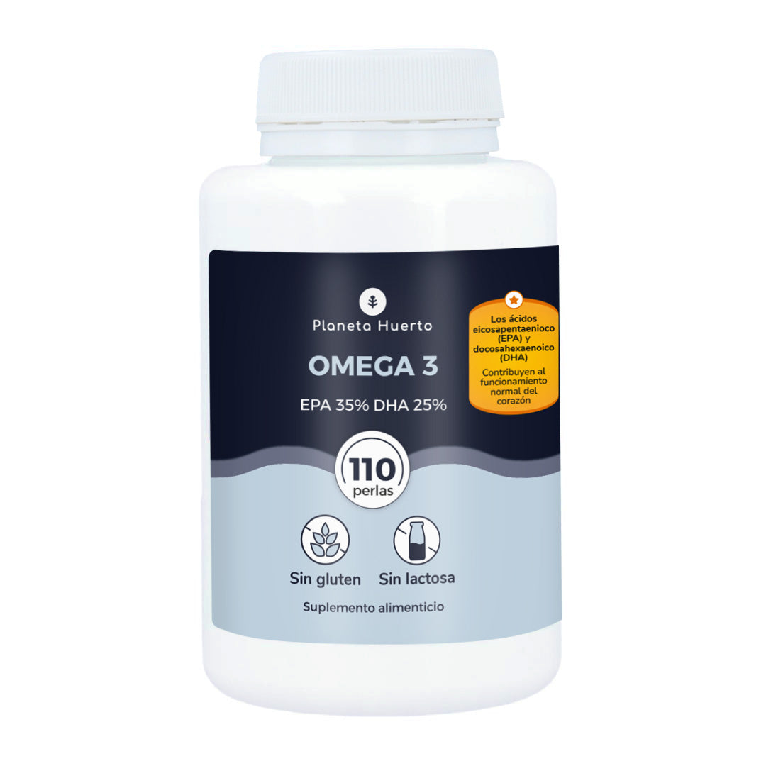 Omega 3 EPA 35% DHA 25% Planeta Huerto 110 Perlas
