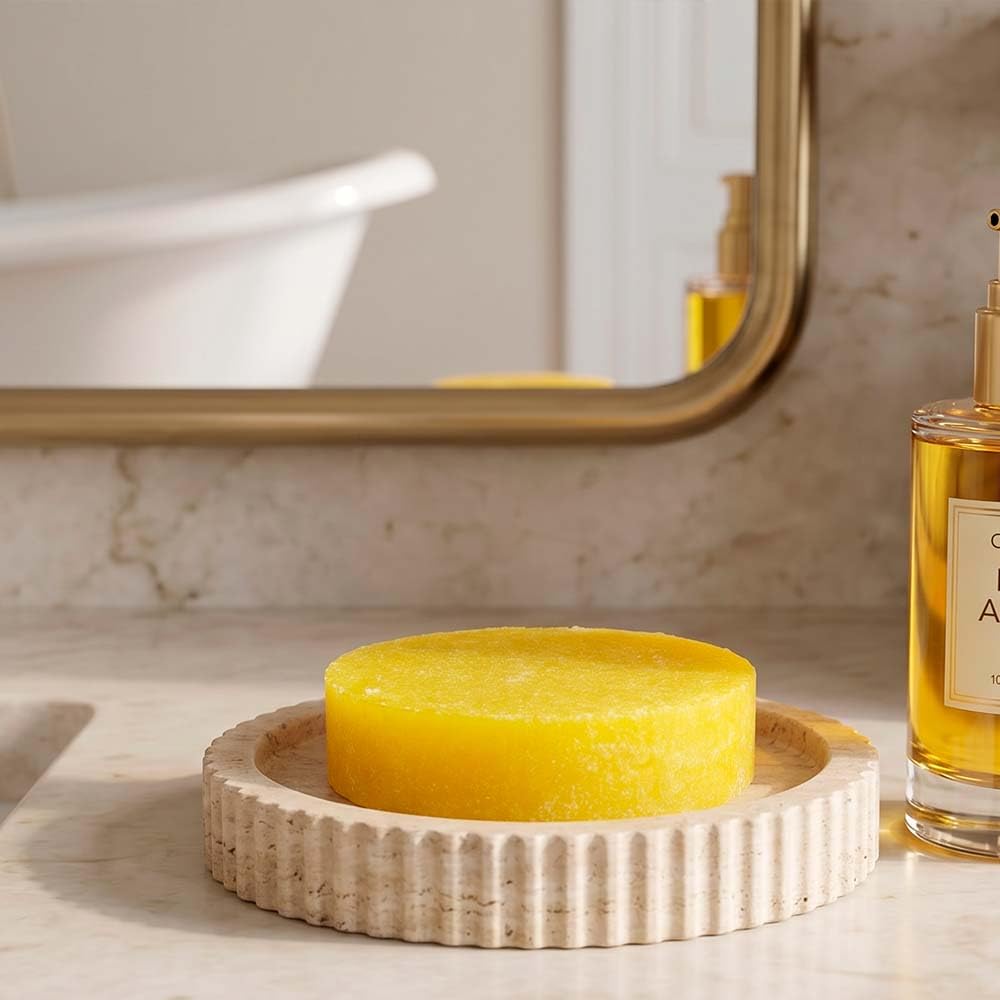 4 Esponjas Jabonosas Varios Usos. Aroma Piña. Ideal Para Viaje O Gym. Apta Todo Tipo De Piel. Con Aceite De Argán_4
