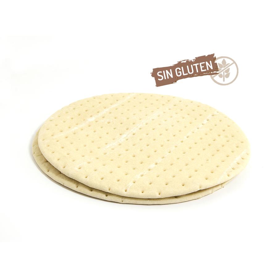 Bases de Pizza con Trigo Sarraceno sin gluten bio El Granero, 2 uds de 250 g