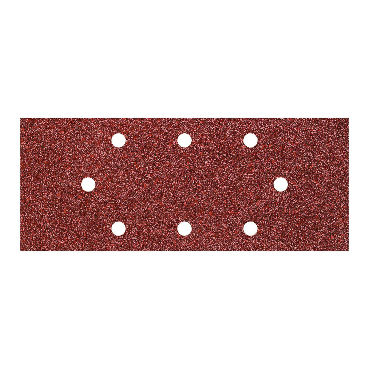 Wolfcraft 8409000 - 15 patines de lija de corindón, grano 40,80,120; perforadas 93 x 230 mm