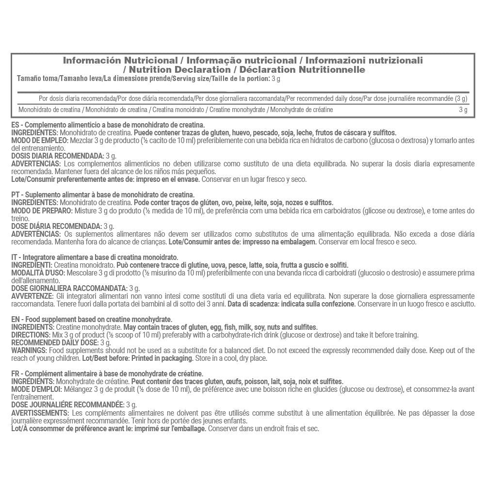 Creatina Monohidrato 200 Mesh - 300g - Neutro - Aumento De La Masa Muscular - Masmusculo_5