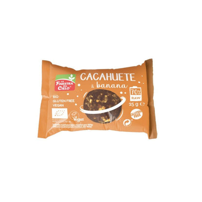 Energy ball Cacahuete &amp; Banana La Finestra Sul Cielo 25g