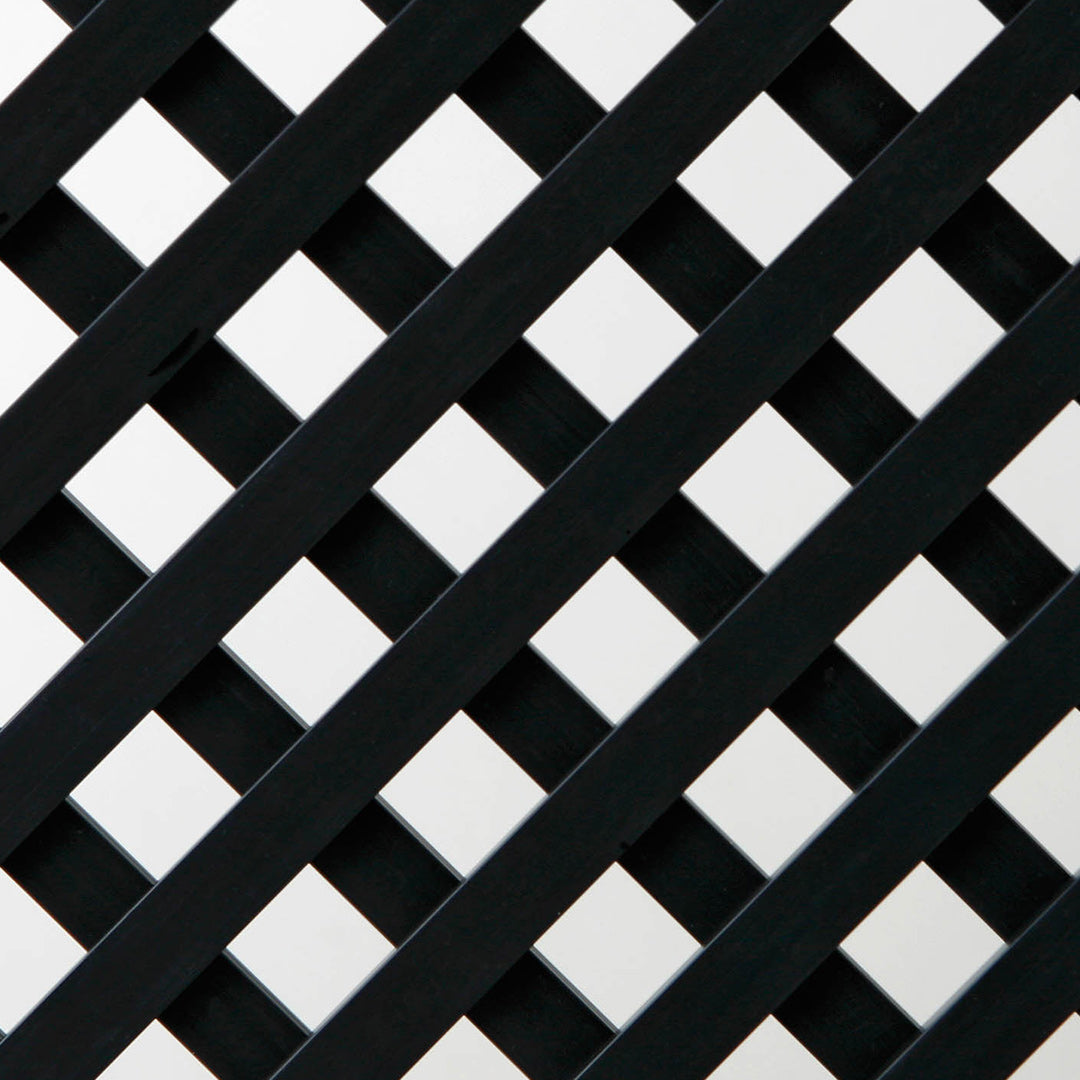 Celosía Pvc 18mm Antracita - Decoración Y Separación De Espacios - 0,6x1,2 M - Color_2