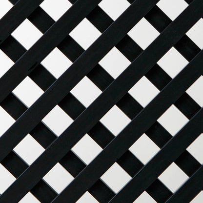 Celosía Pvc 18mm Antracita - Decoración Y Separación De Espacios - 0,6x1,2 M - Color_2