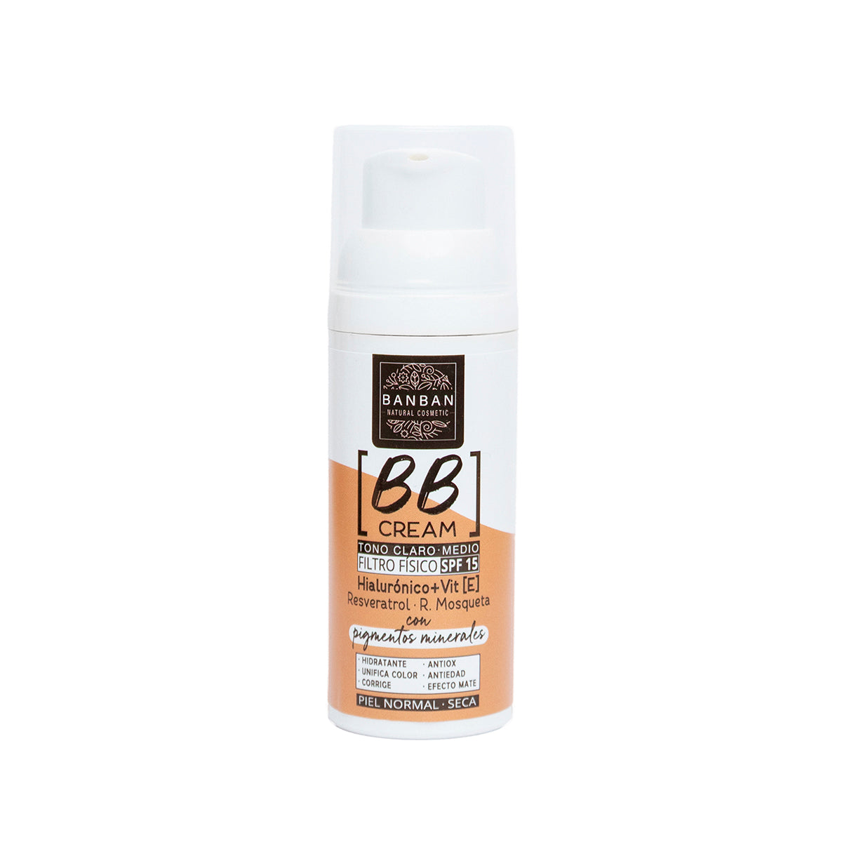BB Cream Tono Claro Medio SPF15 50ml Banban_0