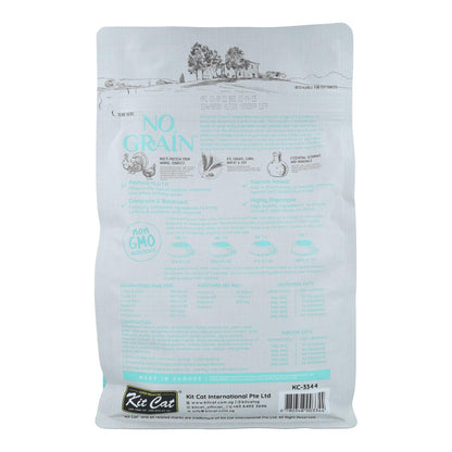 Kit Cat No Grain Cat Food - Pollo &amp; Pavo 1 Kg Pienso natural para gatos