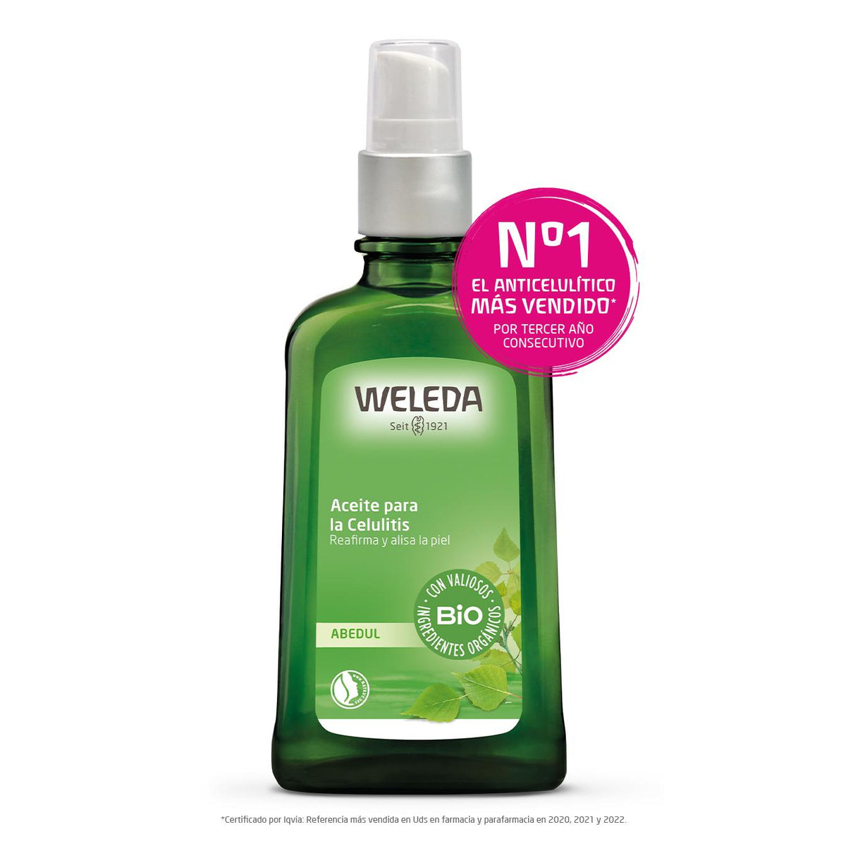 Pack 2x Aceite Anticelulítico de Abedul Weleda 100ml
