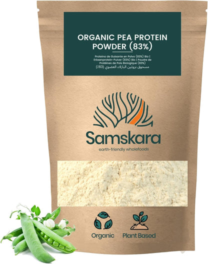 Proteína De Guisante Fermentada Bio - 4kg (1kg Envase Retail + 3kg Bolsa Granel De Recarga) | Proteína Vegetal Ecológica_0