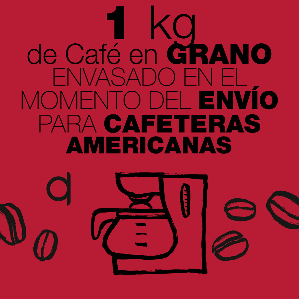 Cafe Sin Intermediarios Café Colombia Jaleo En Grano Para Americana 1 Kg_1