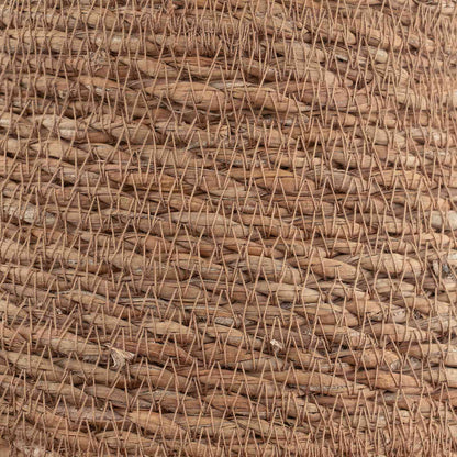 Maceta Con Asas 2 Uds. Natural Ø 22 X 20 Cm 100% Hierba Marina_4