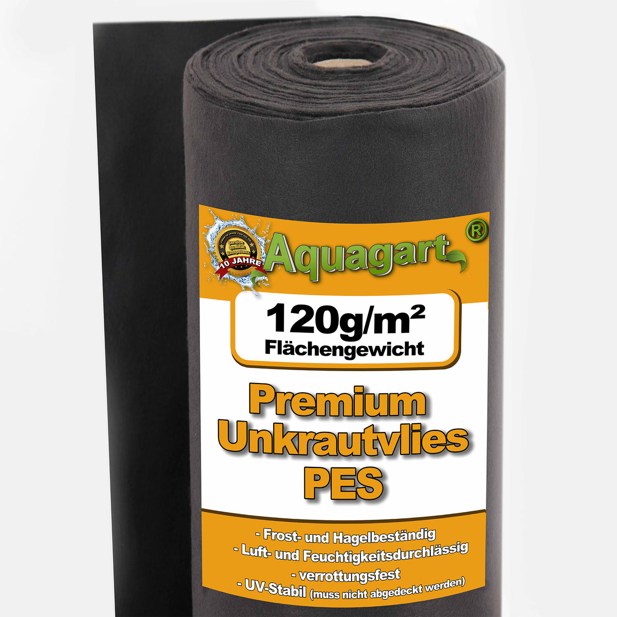 100m² Vellón De Jardín Vellón Contra Malas Hierbas Mantillo Vellón Tejido De Suelo Vellón Geotextil 120 G 1 M Br._0