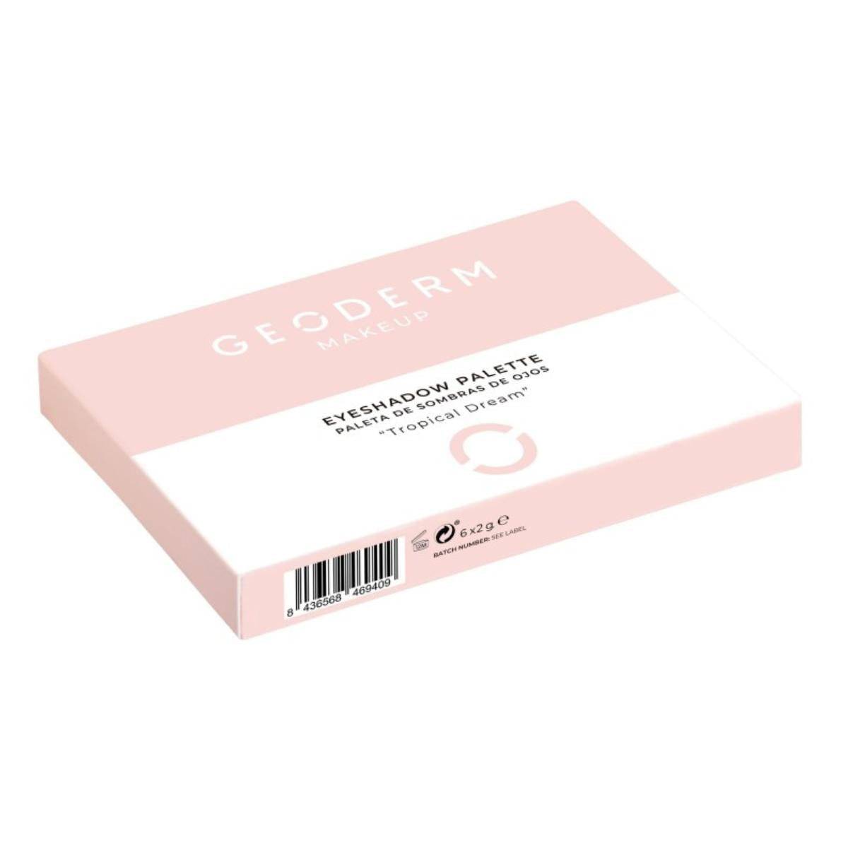 Paleta de Sombra de Ojos Tropical Dream (Vegano) Geoderm 12 g
