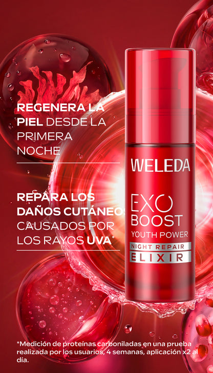 EXO Nigth Repair Elixir Weleda, 30ml