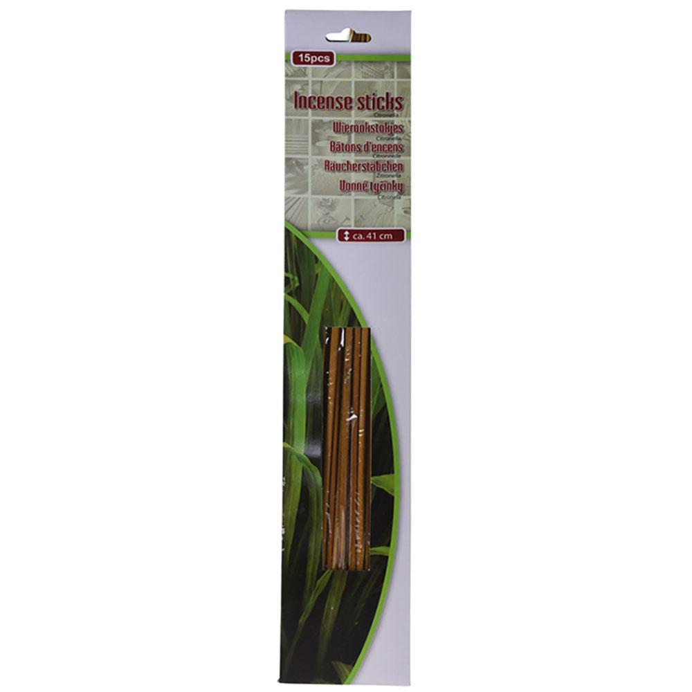 Palillos Incienso Citronela 41 Cm 15 Piezas_1
