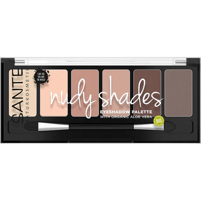 Sombra de ojos paleta 6 tono Nudy Shades Mineral Sante 6x1 gr