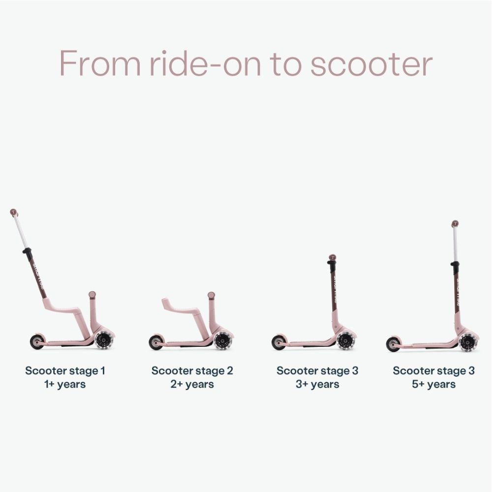 Correpasillos Patinete Evolutivo Smartrike Xtend Mini-ride Coral Pink_3