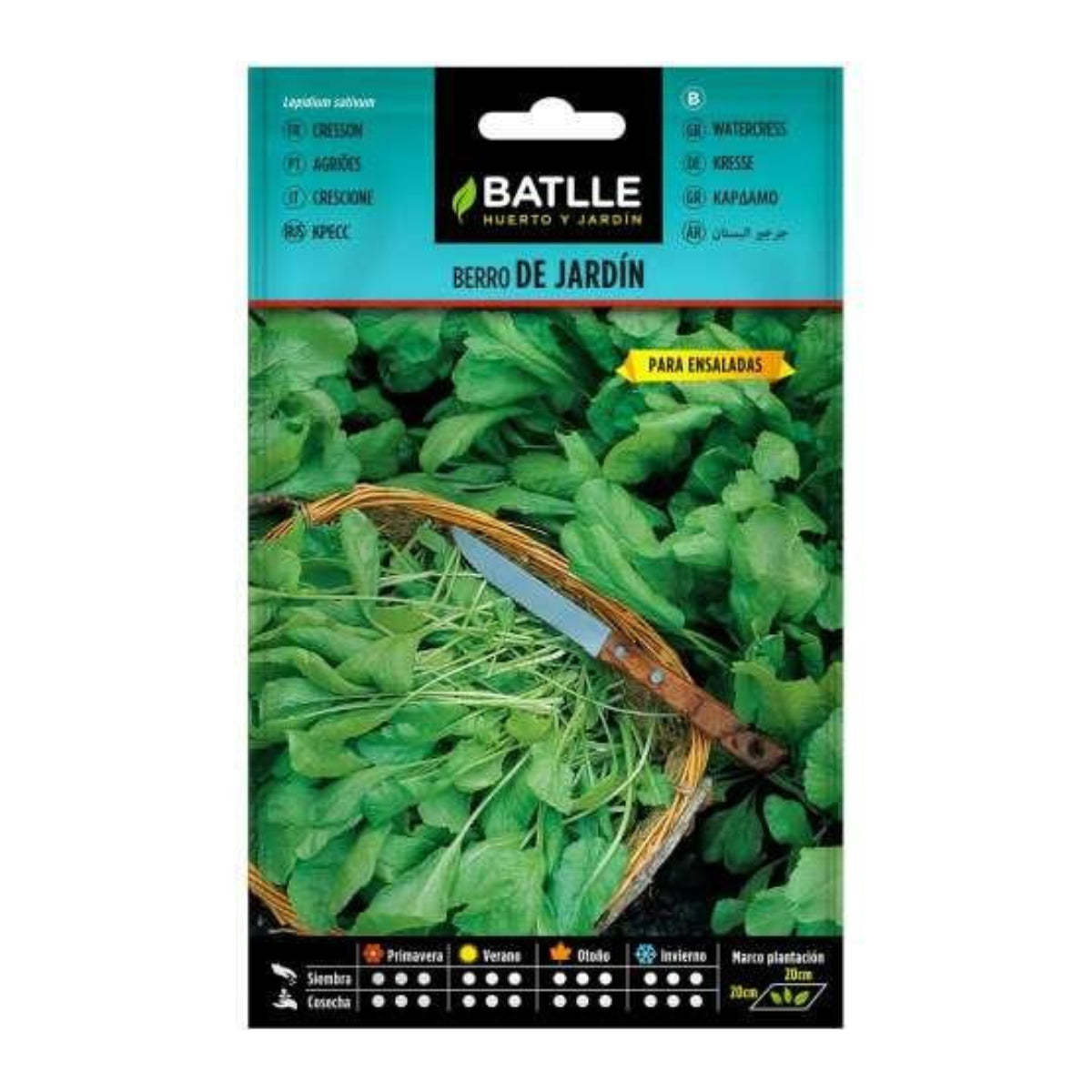 Semillas de Berro de Jardín Batlle