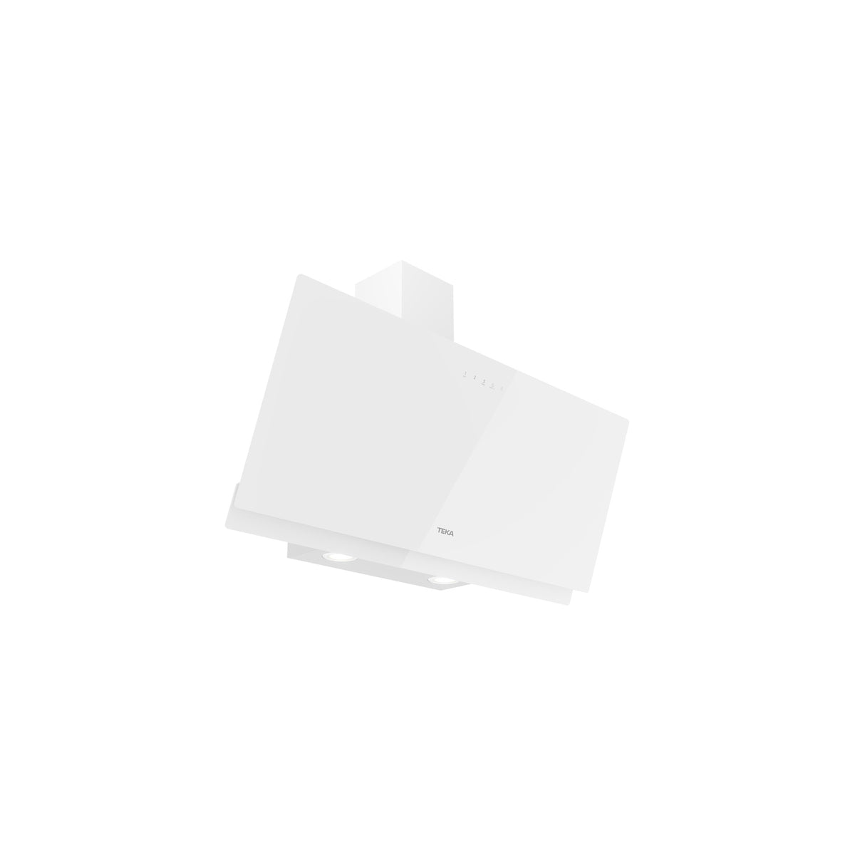Campana decorativa Teka DVN vertical táctil de aspiración perimetral blanco 70 cm.