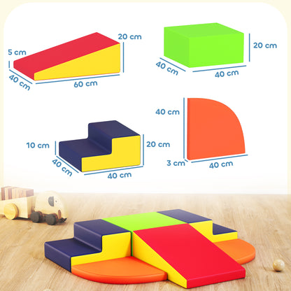 Bloques De Espuma Aiyaplay Cuero Sintético Multicolor 60x40x20 Cm 3d0-032v00mx_2