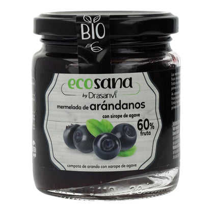 Mermelada extra arándano sin azúcar BIO Ecosana 260 g