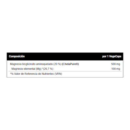 Magnesium Bisglycinate Chelapure 60 Caps_1