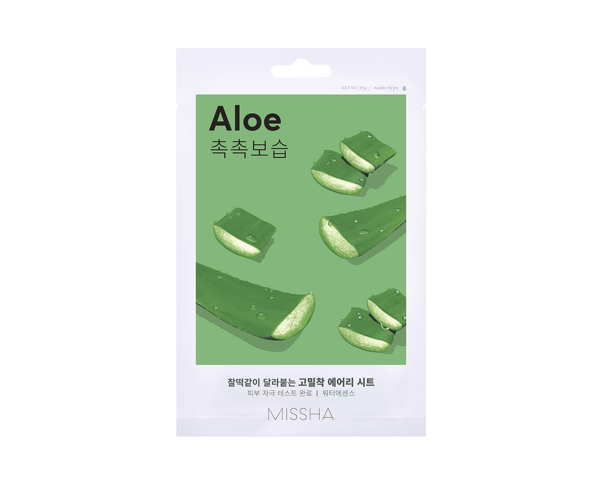 Missha Airy Fit Sheet Mask [aloe] (19g) - Mascarilla Aloe_0