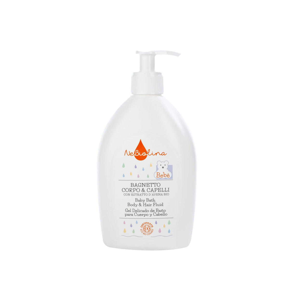 Gel & Champú bebé NeBiolina 500 ml