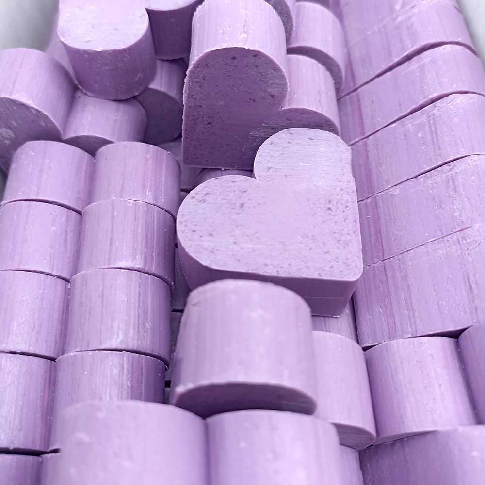 25 Jabones Aromáticos Con Forma De Corazón - Detalle Para Invitados De Eventos - Jabón Glicerina Con Aroma A Lavanda_0