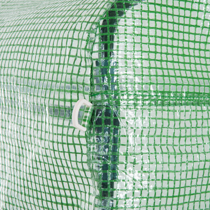 Invernadero De Túnel Outsunny Pe, Acero Galvanizado Verde 300x300x200 Cm 845-619_4