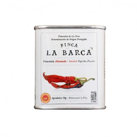 Pimentón agridulce de La Vera (jaranda) Finca la Barca 70g