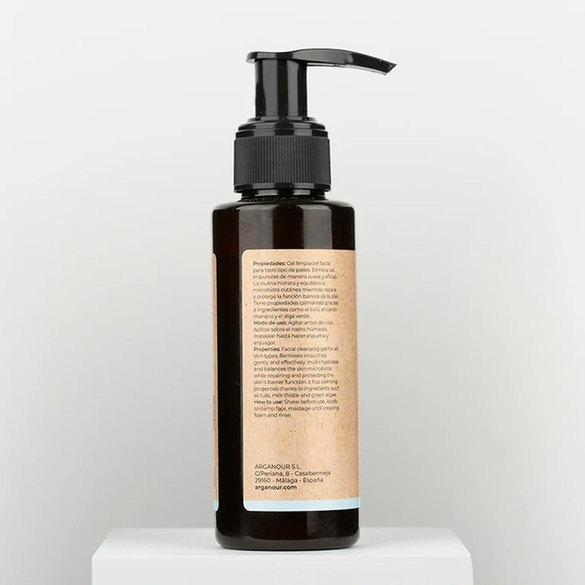 Gel limpiador facial 100ml Arganour