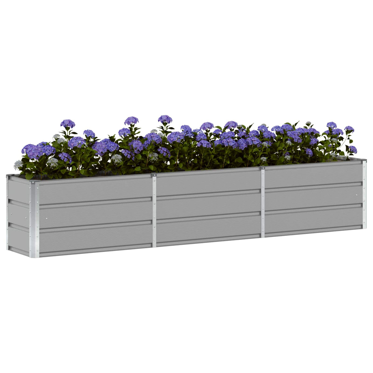 Jardinera Gris Claro 240 X 40 X 45 Cm Acero_2