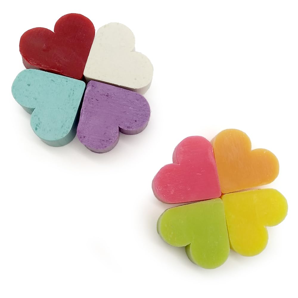 100 Jabones Aromáticos Con Forma De Corazón - Detalle Para Invitados De Eventos - Jabón Glicerina Con Aroma A Surtidos_3