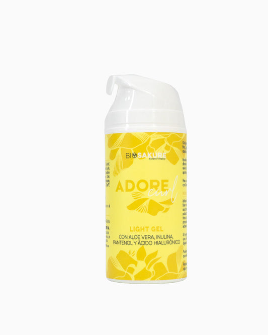 Adore Curl Gel - Gel Fijador Para Pelo Fino, Ligero Y Volumen Fácil 100 Ml Bio Sakure_0