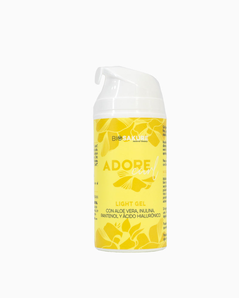 Gel Fijador Para Pelo Fino, Ligero Y Volumen Fácil Adore Curl Gel 100 Ml Bio Sakure_0