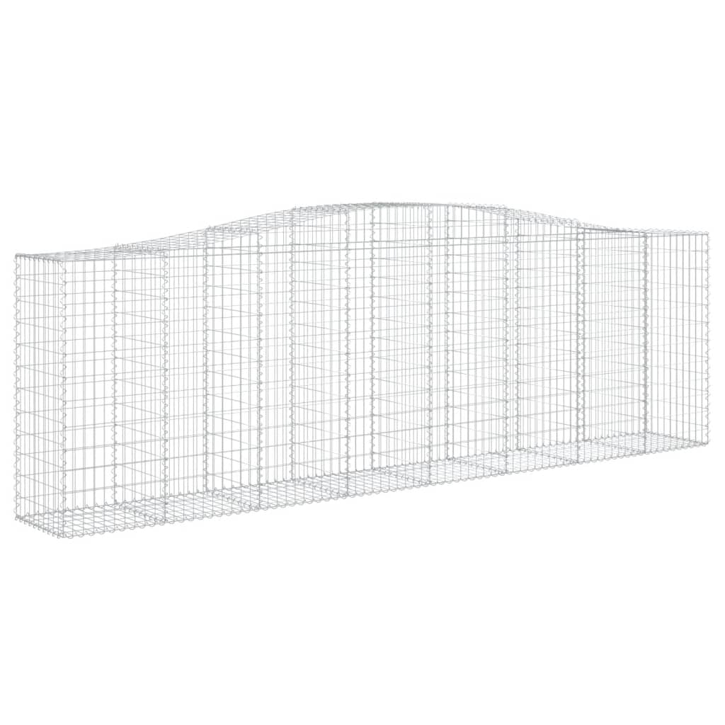 Cestas De Gaviones 20 Uds Forma De Arco Hierro 400x50x120/140cm_2