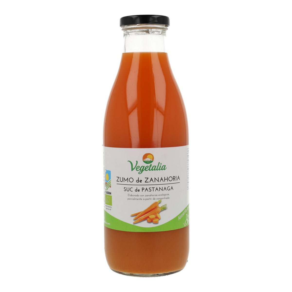 Zumo de Zanahoria Bio Vegetalia, 1 Litro